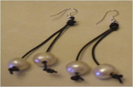 perlas colgantes